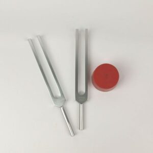 Set de 2 Diapasones Frecuencias Cerebrales DELTA sin pesas